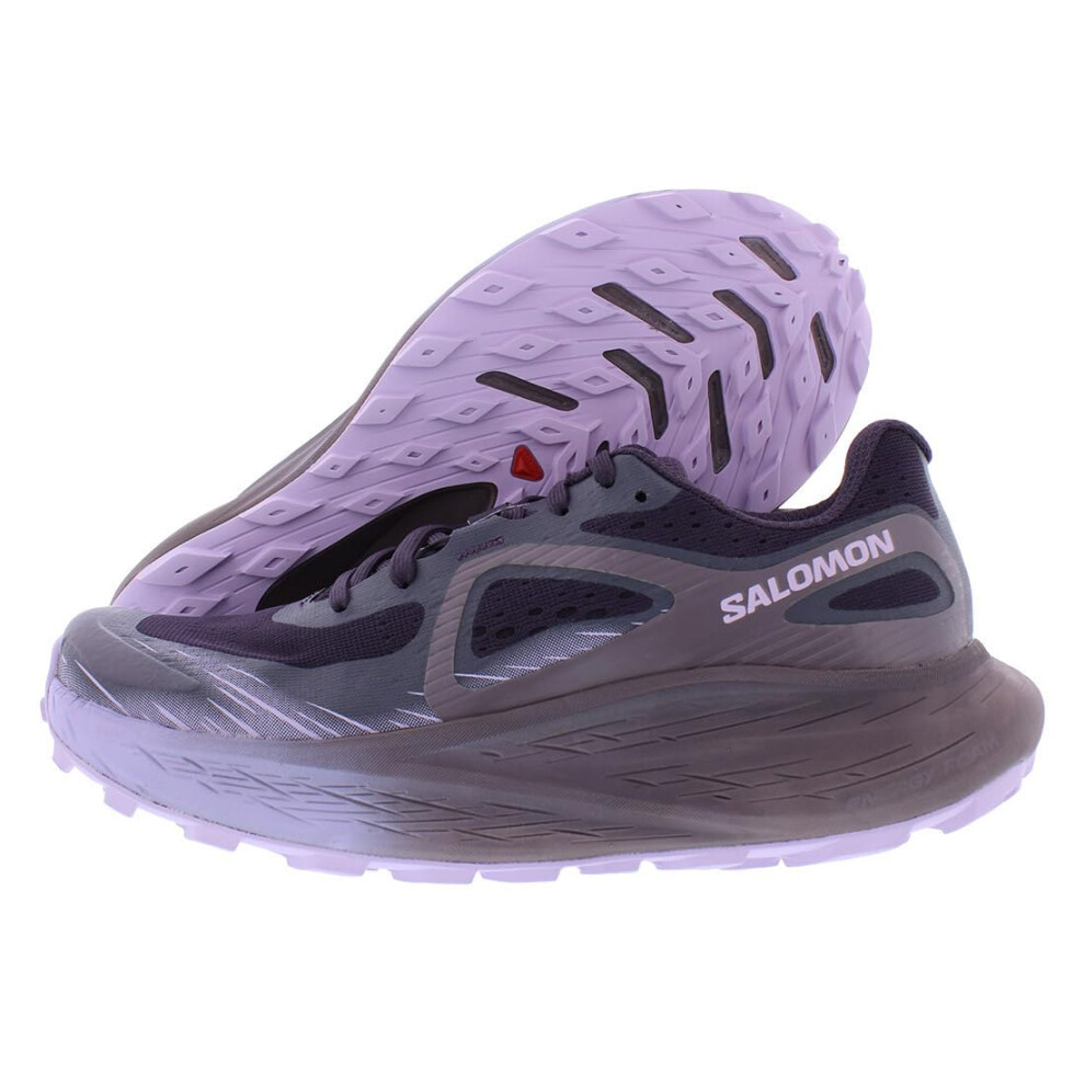 Salomon Women's Glide Max TR Trail Running Shoe  Nightshade/Moonscape/