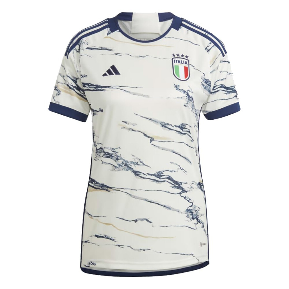 adidas Italy Women's Away Jersey (US  Alpha  Large  Regular  Regular)