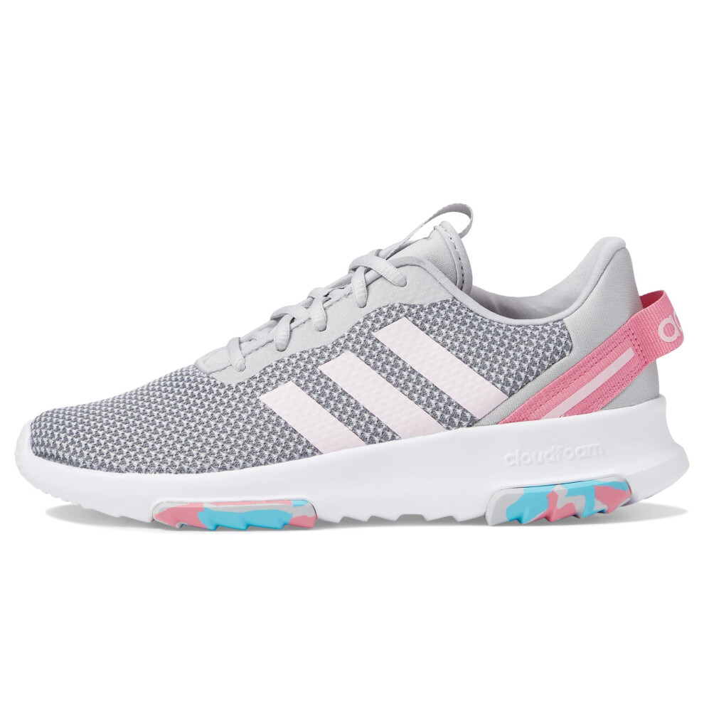 adidas Racer TR 2.0 Running Shoe  Grey/Clear Pink/Rose Tone  6 US Unis