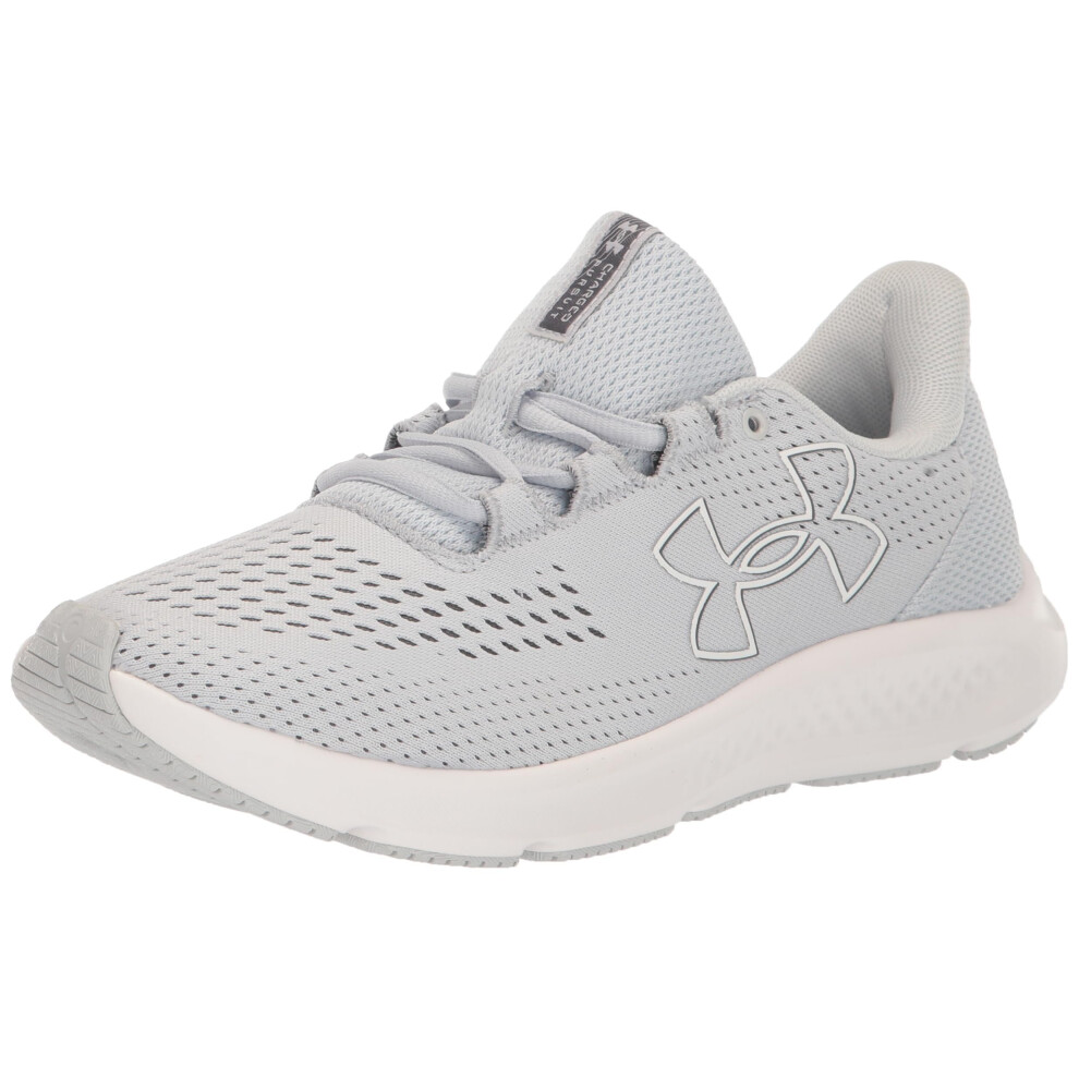 Under Armour Women's Charged Pursuit 3 Big Logo  (100) Halo Gray/Halo