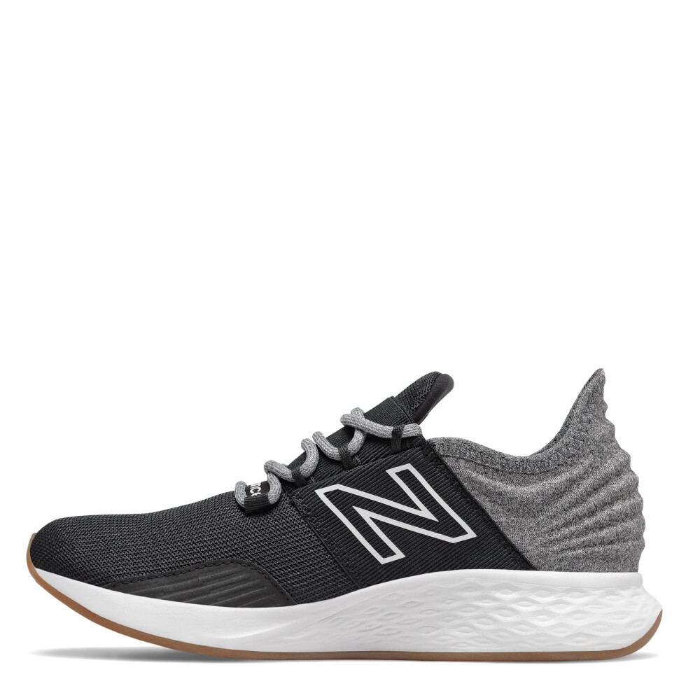 New Balance Kid's Fresh Foam Roav V1 Lace-up Running Shoe Sneaker  Bla