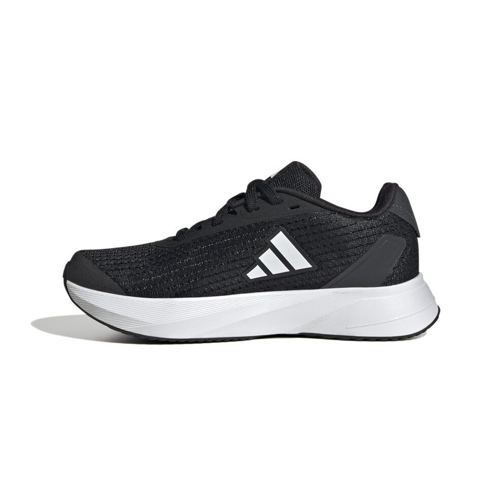 adidas Duramo SL Sneaker  Black/White/Carbon  1 US Unisex Little Kid