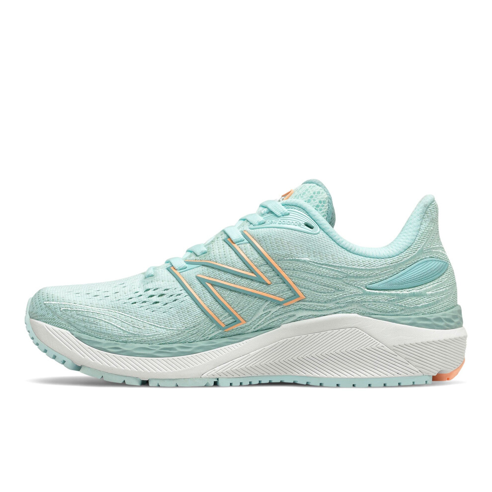 New Balance Women's Fresh Foam X 860 V12 Running Shoe  Blue/Light Mang