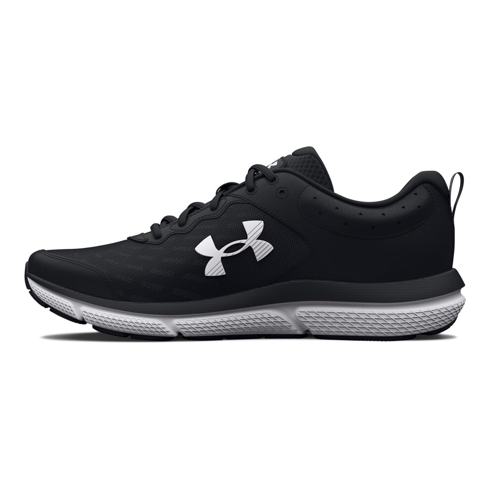 Under Armour Women's Charged Assert 10  (001) Black/Black/White  6.5