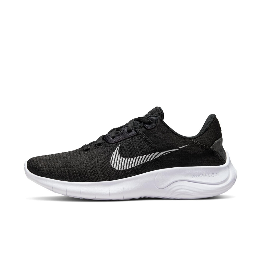 NIKE Women's Flex Experience Run 11 Trainers  Black White Dk Smoke Gre