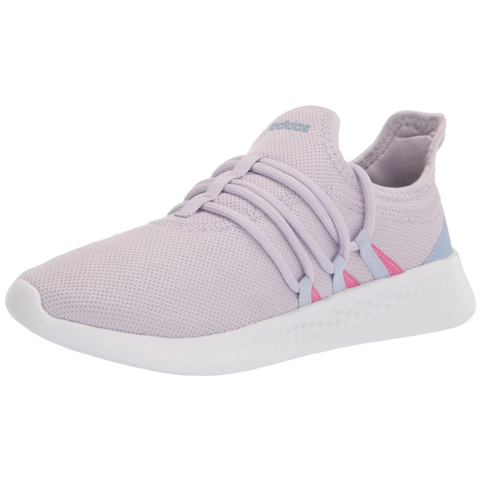 adidas Women's Puremotion Adapt 2.0 Sneaker  Silver Dawn/White/Blue Da