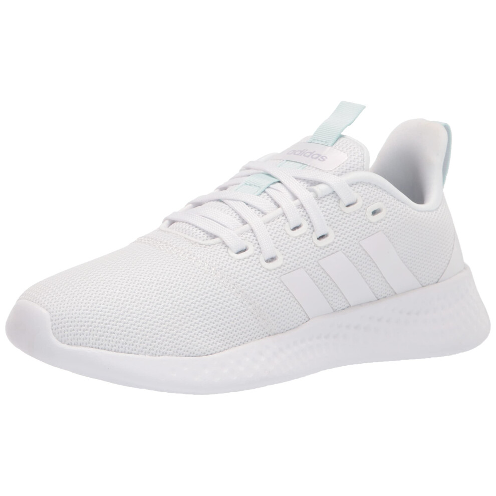 adidas Women's Puremotion Running Shoe  White/White/Halo Mint  8.5