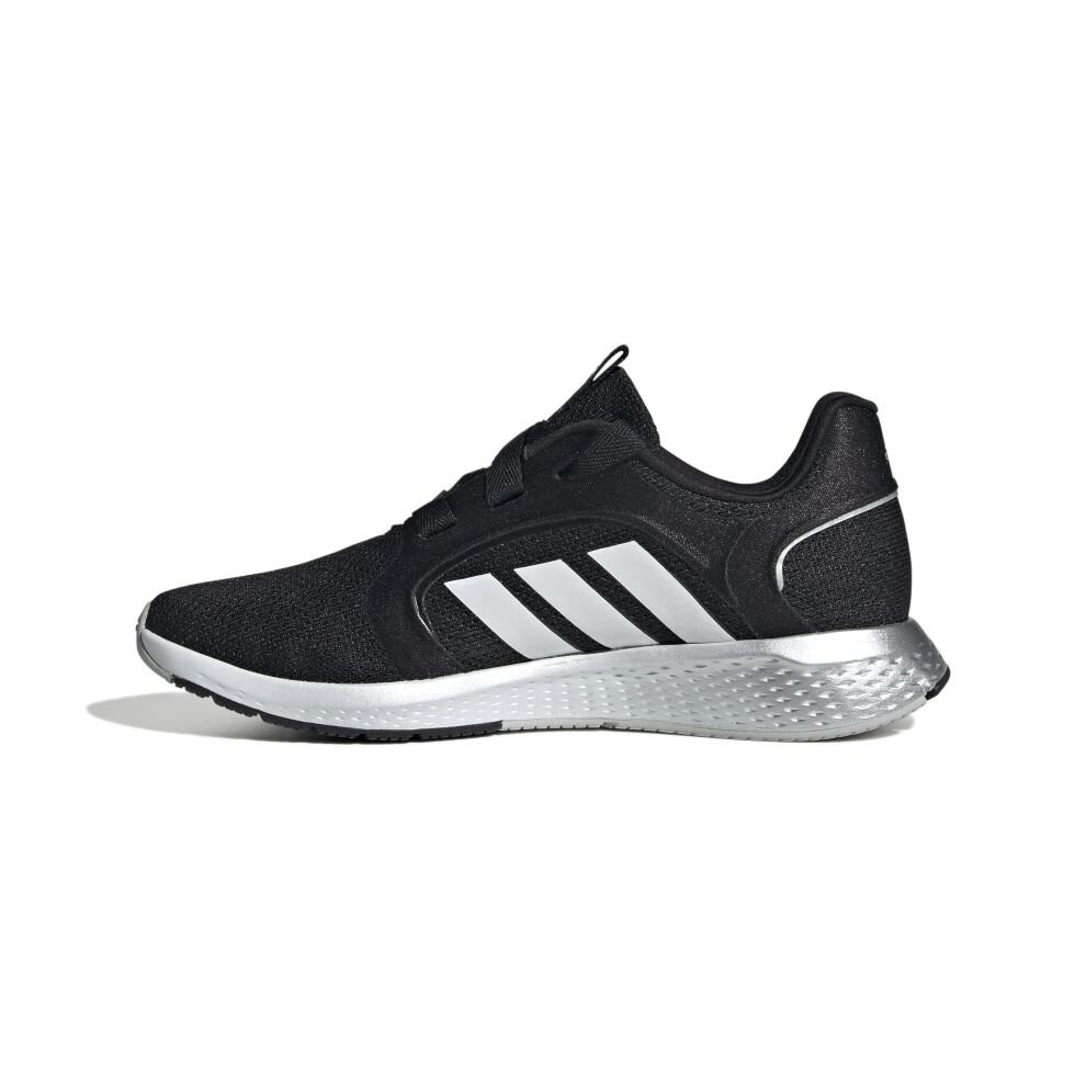 adidas Women's Edge Lux 5 Running Shoe  Core Black/White/Matte Silver