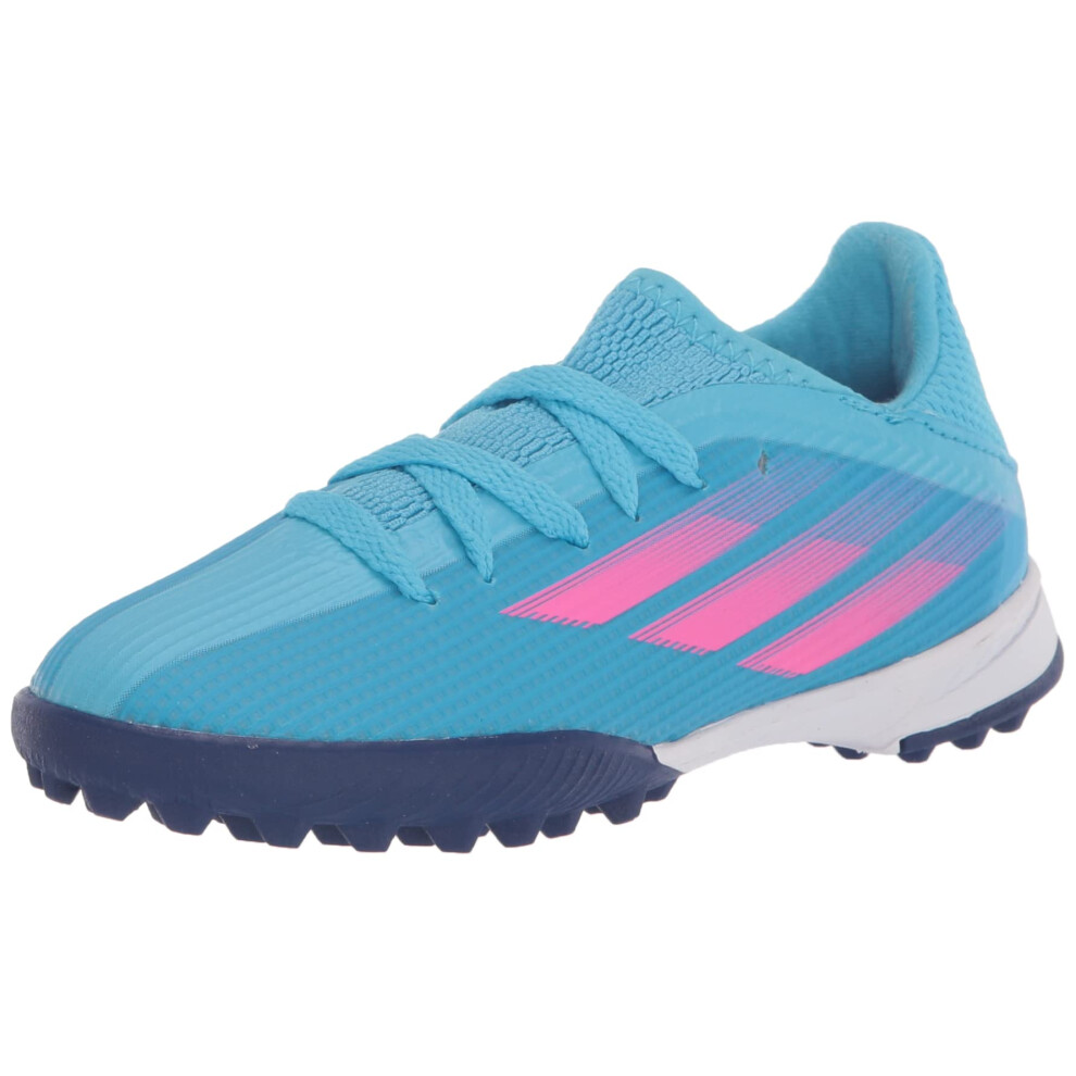 adidas X Speedflow.3 Turf Soccer Shoe  Sky Rush/Team Shock Pink/White