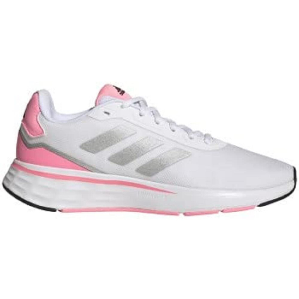 adidas Women's STARTYOURRUN Running Shoe  White/Silver Metallic/Beam P