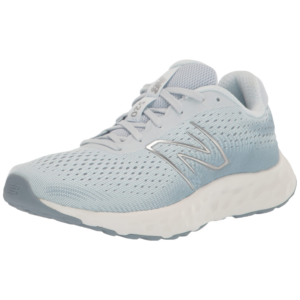 New Balance Women's 520 V8 Running Shoe  Ice Blue/Ice Blue  7 Wide