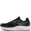 Saucony γυναικείες Cohesion 14 Παπούτσια Δρόμου, Μαύρο/Ροζ, 7.5 Wide US 1