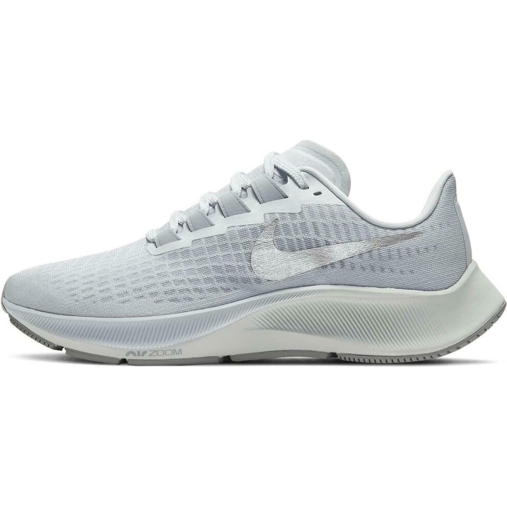 Nike Women's Air Zoom Pegasus 37 Running Shoes  Pure Platinum/Wolf Gre