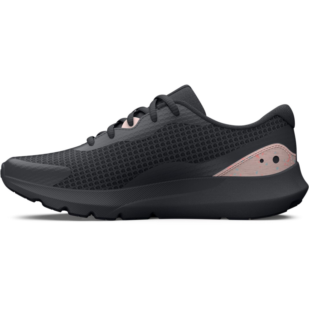 Under Armour Women's Surge 3  (116) Jet Gray/Orange Dream/Orange Dream