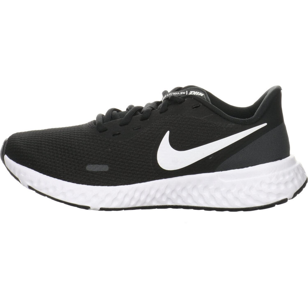 Nike Women's Revolution 5 Running Shoe  Black/White-Anthracite  9 Regu