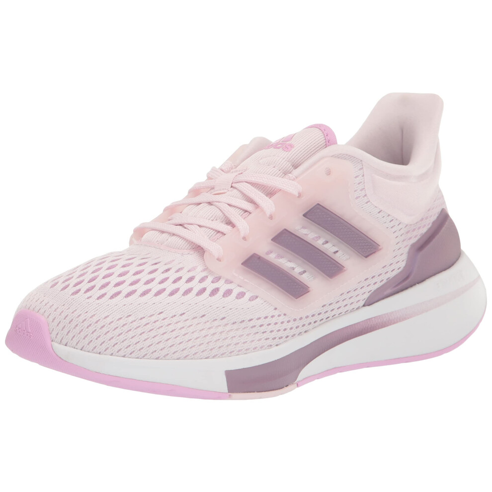 adidas Women's EQ21 Running Shoe  Almost Pink/Matt Purple Metallic/Bli