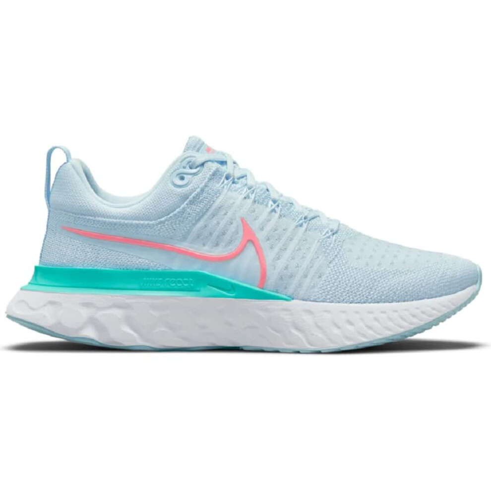 Nike Women's React Infinity Run 2 Flyknit Running Shoes  Blue Tint/Lav