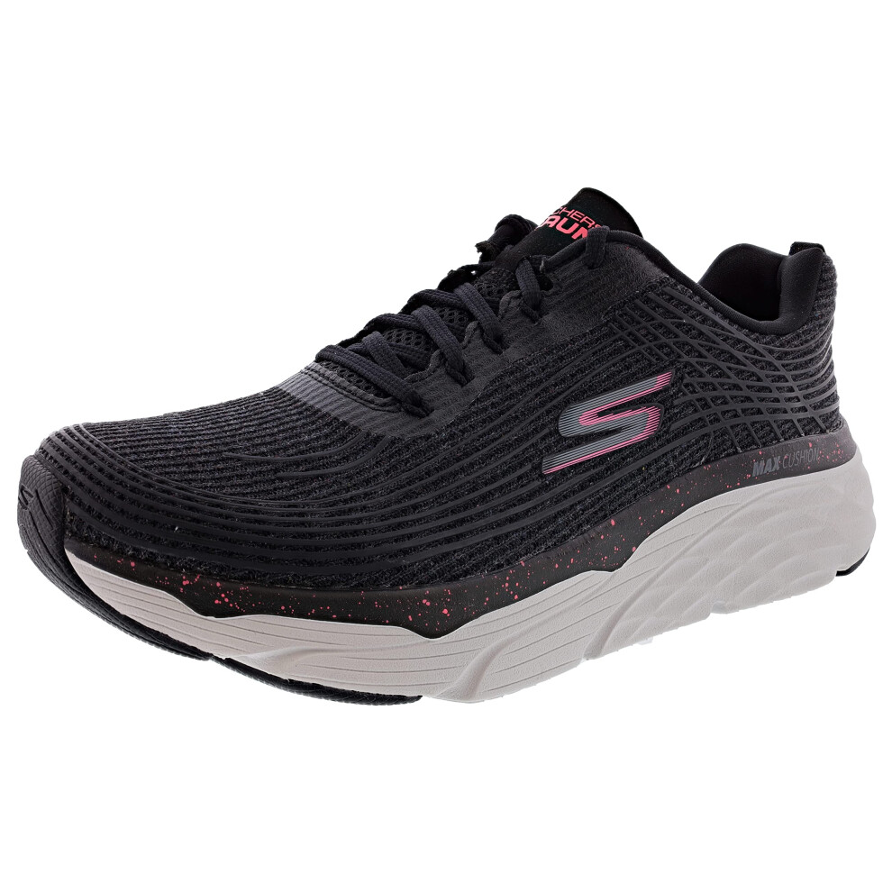 Skechers Women's Max Cushioning Elite-Your Planet Running Shoes  Black