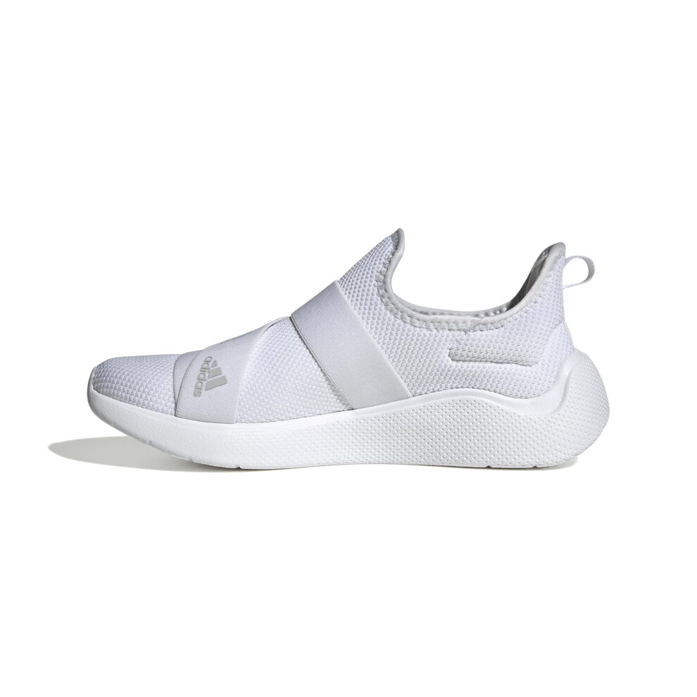 adidas Women's Puremotion Adapt Sportswear Sneaker  White/Grey/White