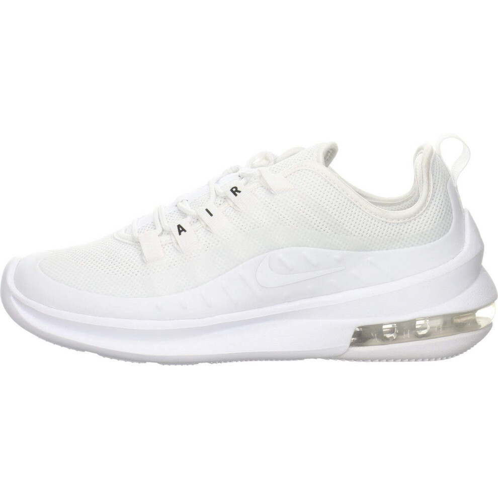 Nike Women's Neck Low-Top Sneakers  White White Black 100  8.5 US