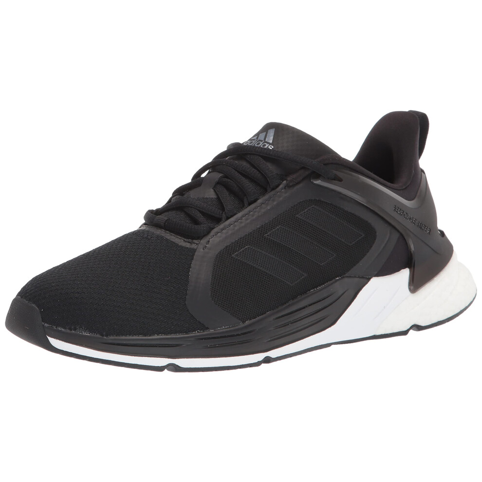 adidas Women's Response Super 2.0 Running Shoe  Black/Grey/White  9