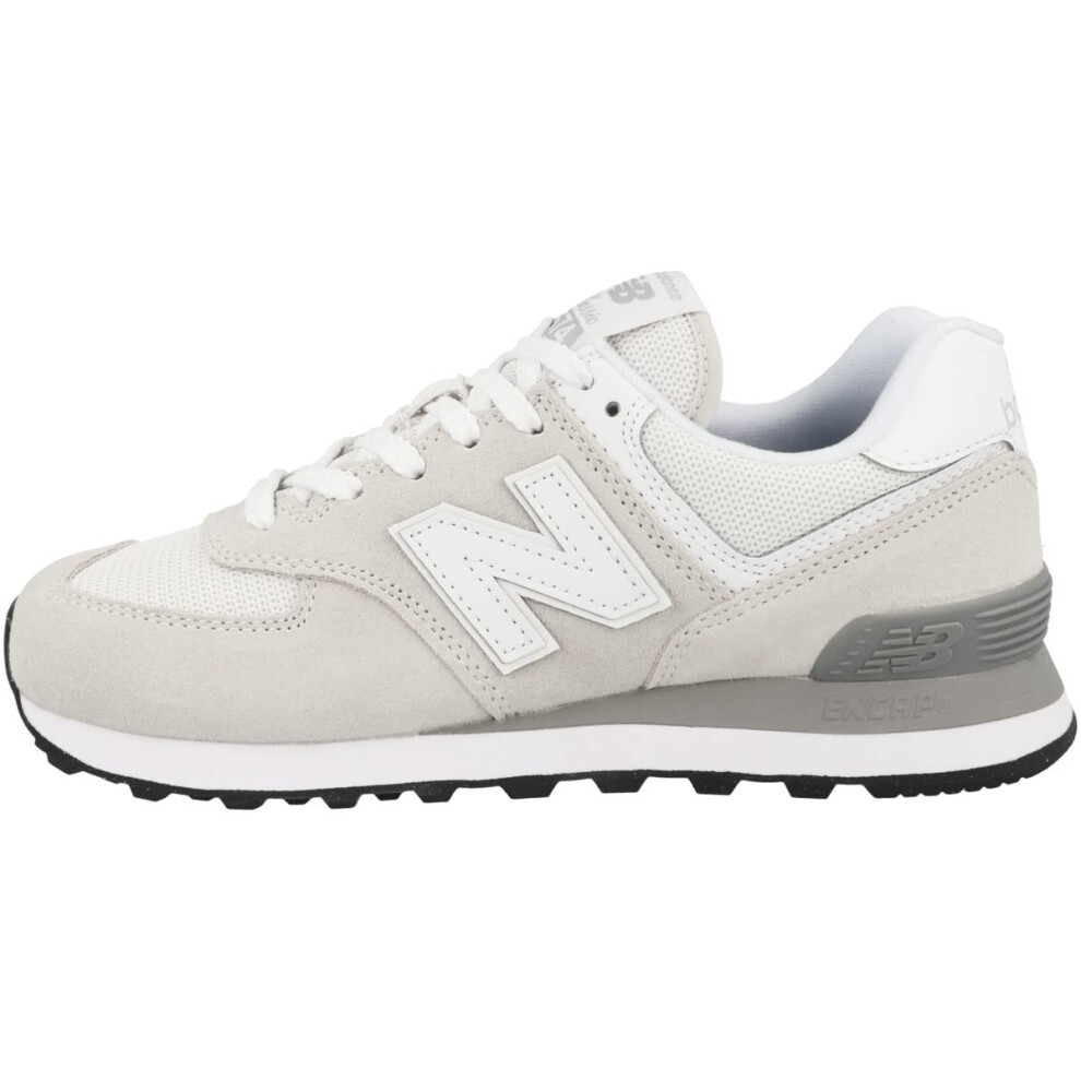 New Balance womens 574 V3 Sneaker  Nimbus Cloud/White  8.5 Wide US