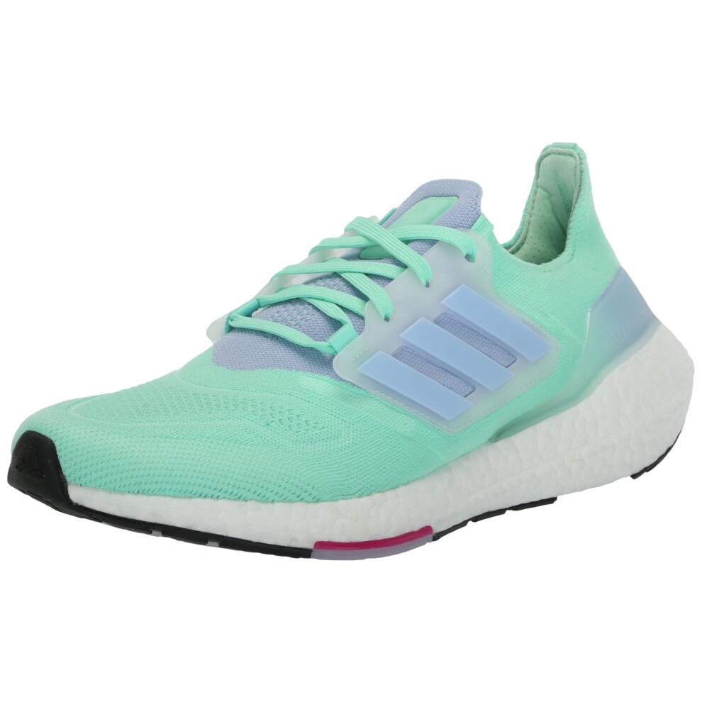 adidas Women's Ultraboost 22 Sneaker  Pulse Mint/Blue Dawn/Crystal Whi