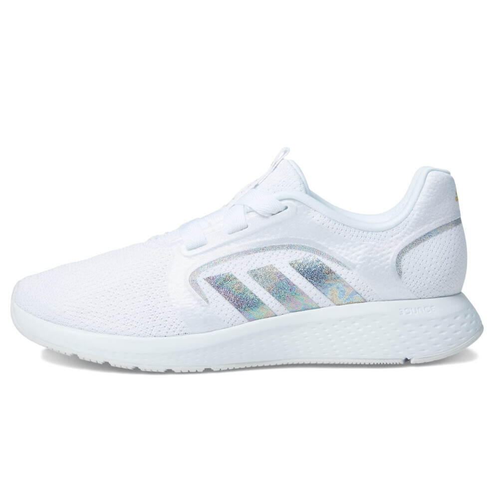 adidas Women's Edge Lux 5 Sneaker  White/White/Matte Gold  11