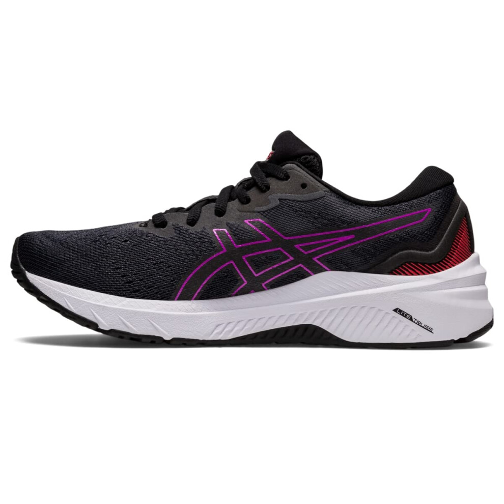 ASICS Women's GT-1000 11 Running Shoes  11  Black/Orchid