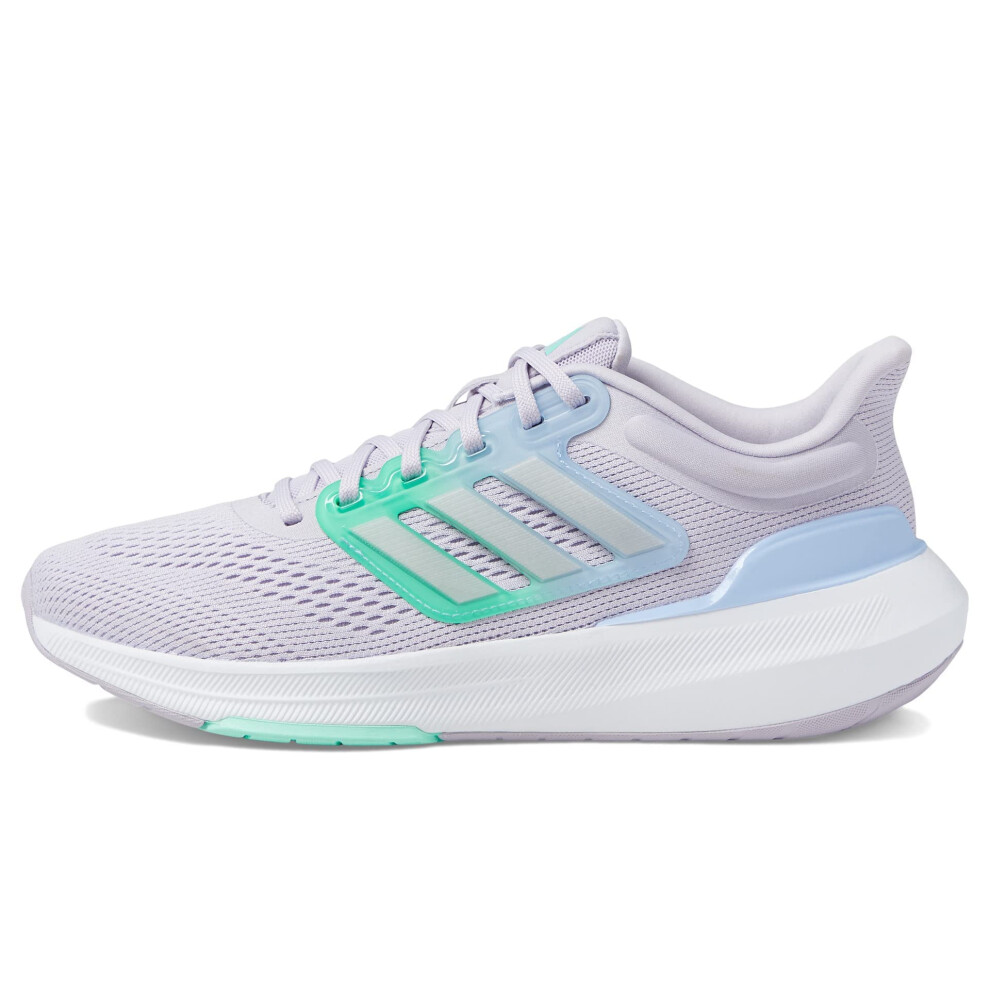 adidas Women's Ultrabounce Sneaker  Silver Dawn/Silver Metallic/Pulse