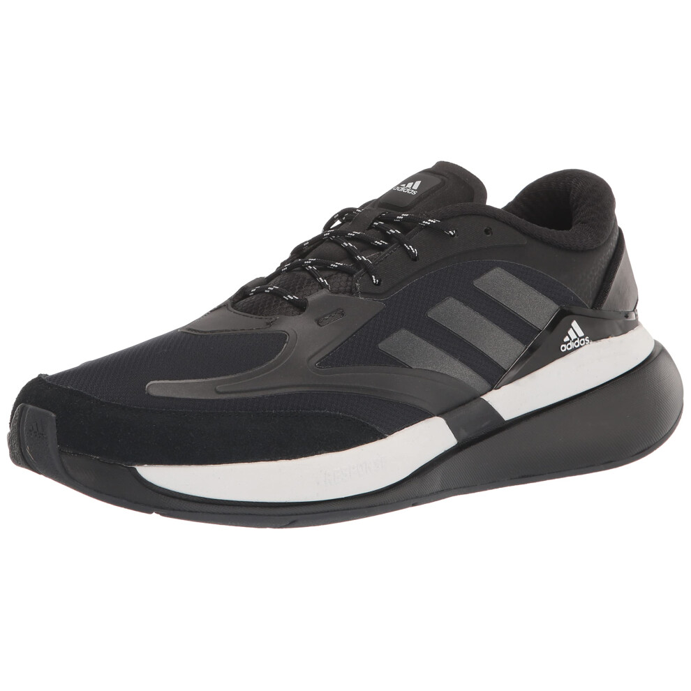 adidas Women's Brevard Sneaker  Black/Carbon/Black  9