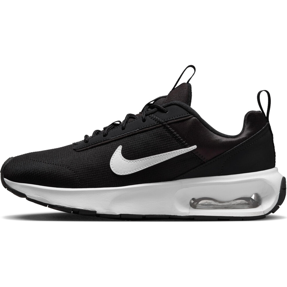 NIKE Women's Air Max Intrlk Lite Sneaker  Black White  7.5 UK