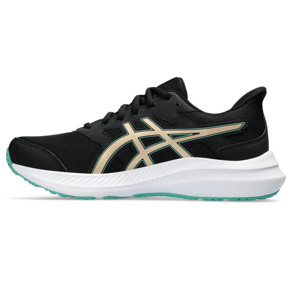 ASICS Women's JOLT 4 Running Shoe  9.5  Black/Champagne