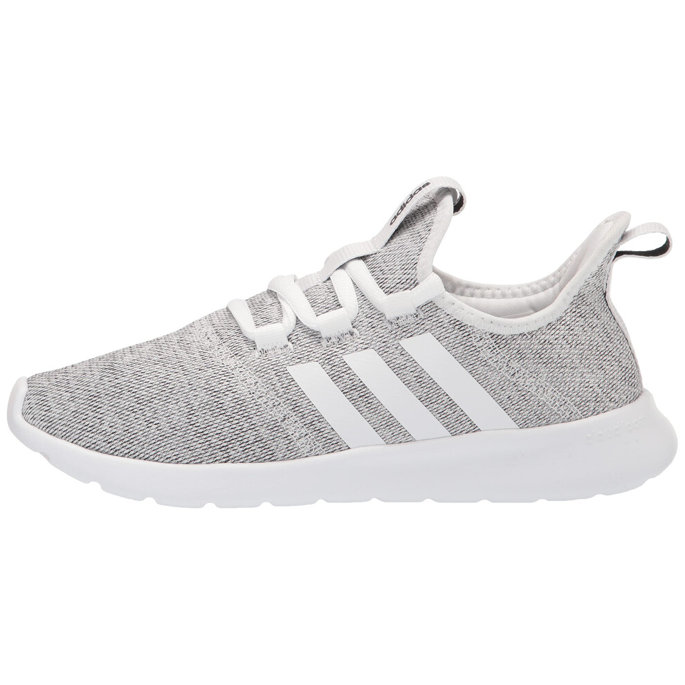 adidas Women's Casual Running Shoe  Cloud White/Cloud White/Core Black