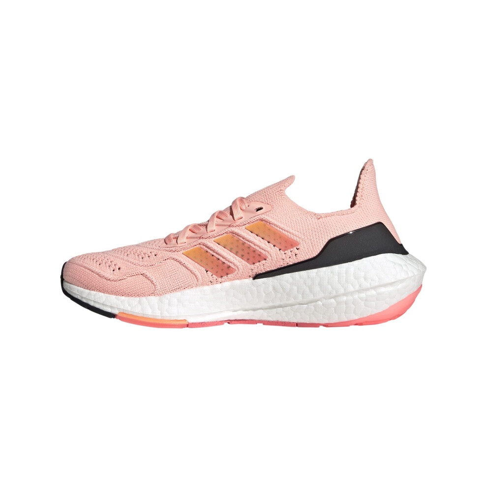 adidas Women's Ultraboost 22 Running Shoe  Light Flash Orange/Flash Or