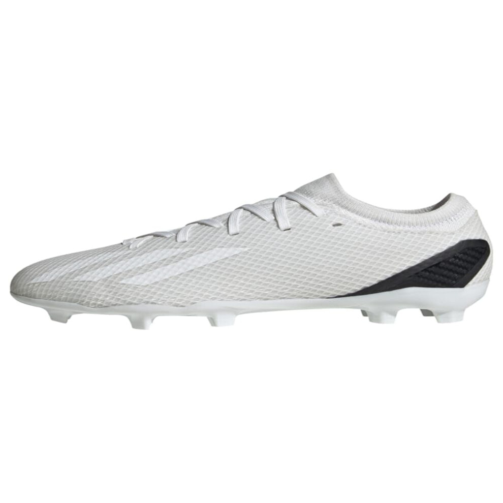 adidas X SPEEDPORTAL.3 Firm Ground Soccer Shoe  White/White/Black  5 U