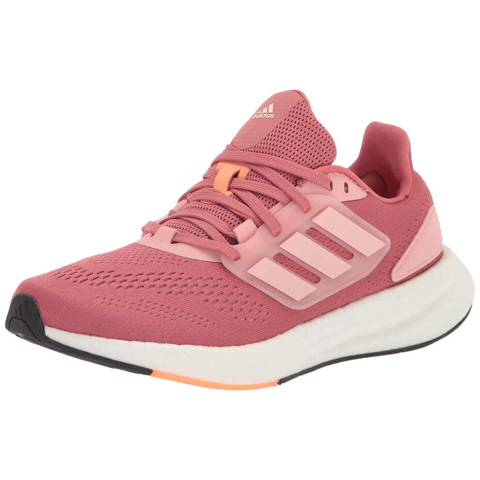 adidas Women's Pureboost 22 Running Shoe  Wonder Red/Wonder Mauve/Beam