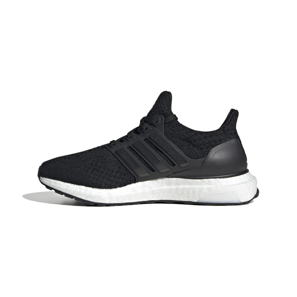 adidas Ultraboost 5.0 Alphaskin Running Shoe  Black/Black/Green  4 US