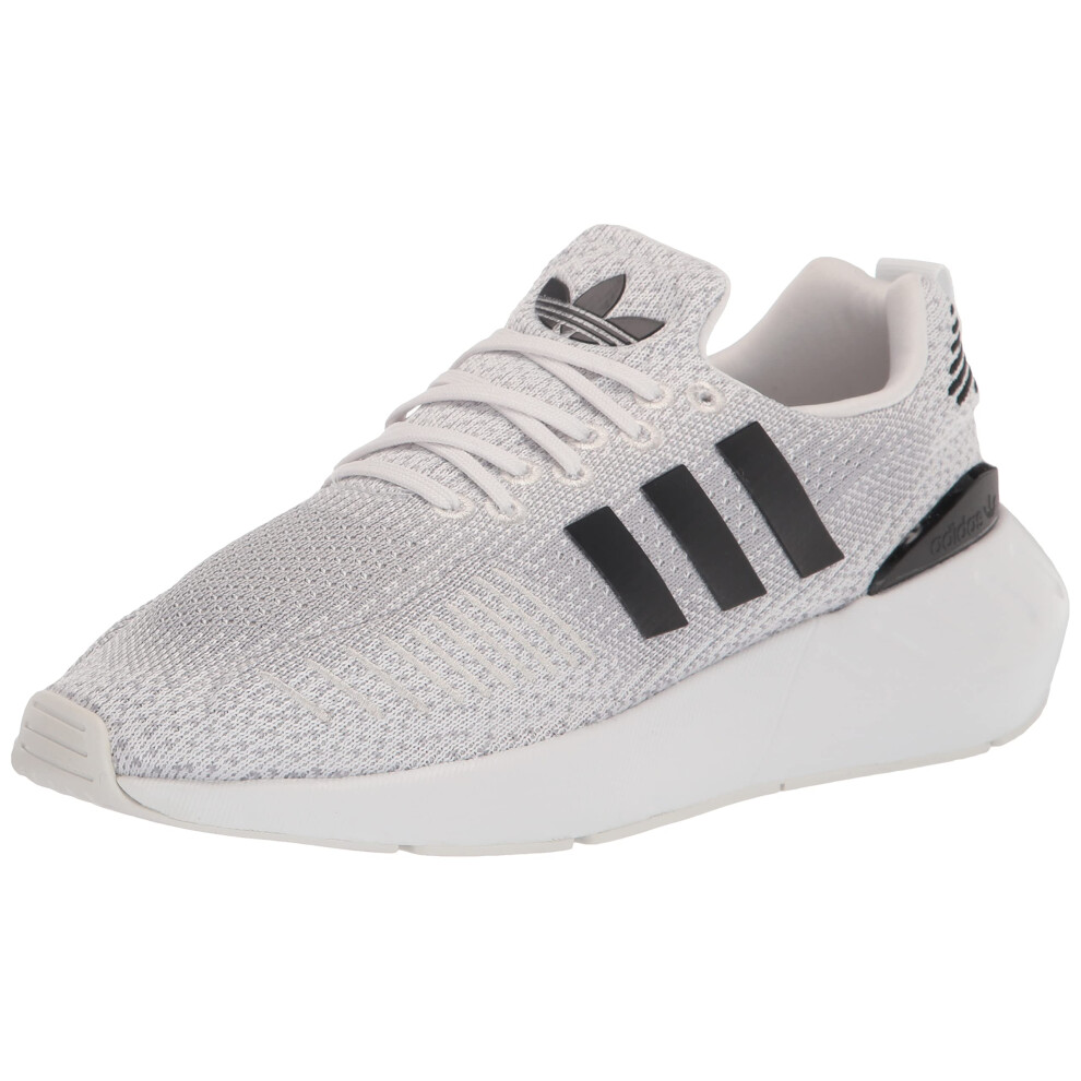 adidas Women's Swift Run 22 Sneaker  Crystal White/Black/Grey  10