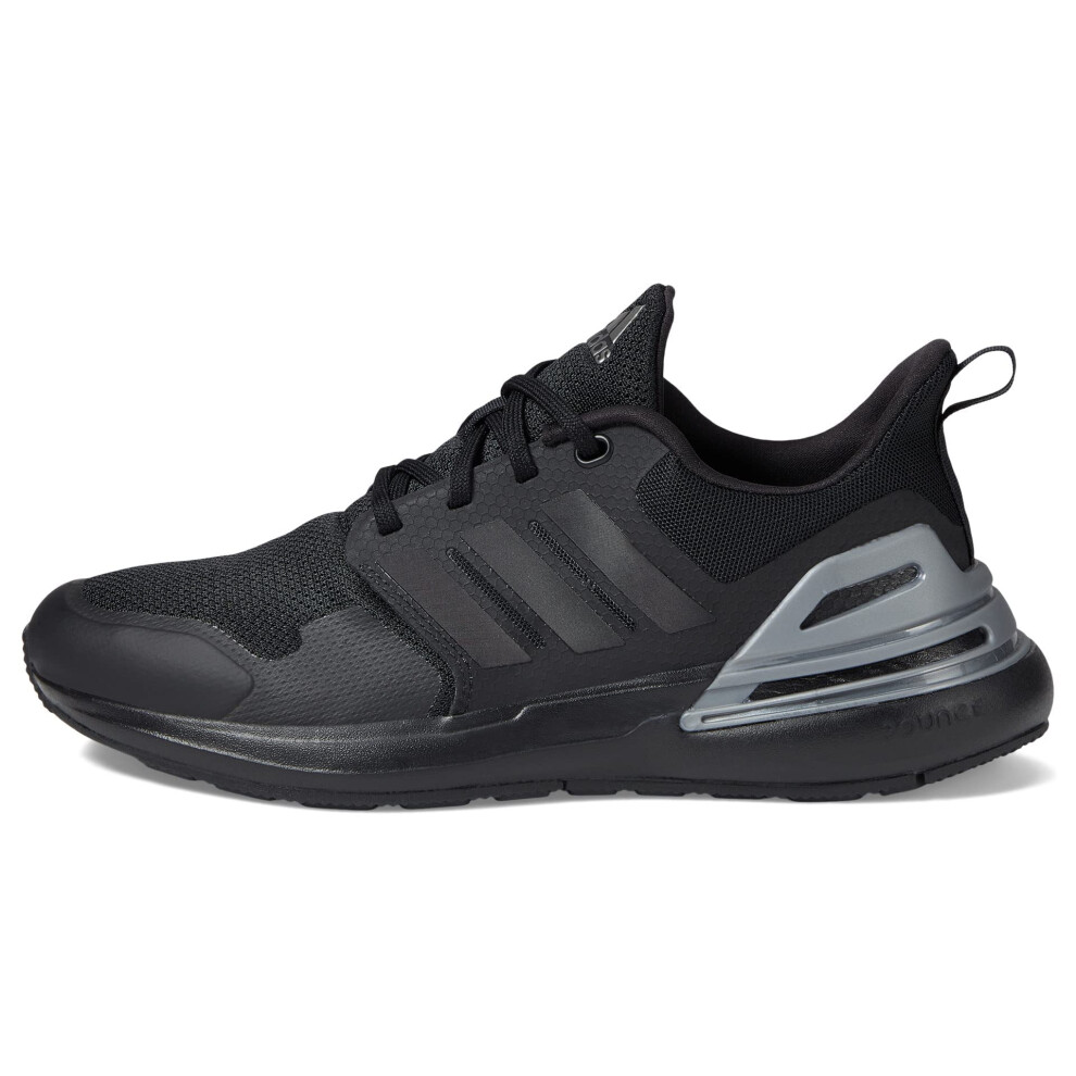 adidas RapidaSport Running Shoe  Black/Black/Iron Metallic  4.5 US Uni