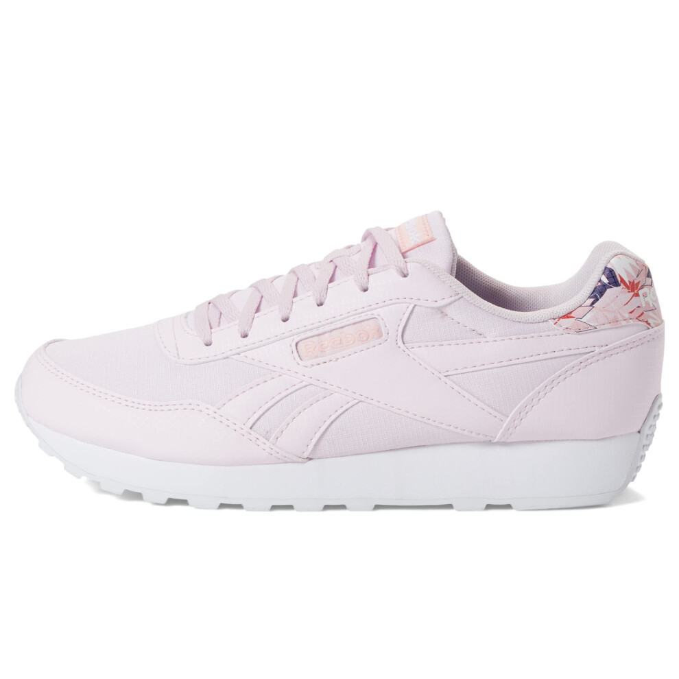 Reebok Women's Rewind Run Sneaker  Pixel Pink/White/Pink Glow  8.5