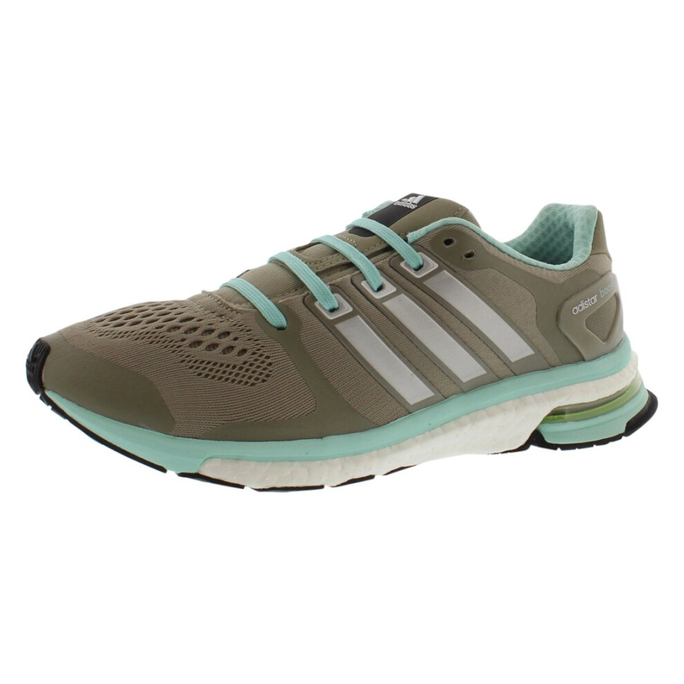 adidas Adistar Boost ESM Womens Running Shoe  Taupe/Mint  8