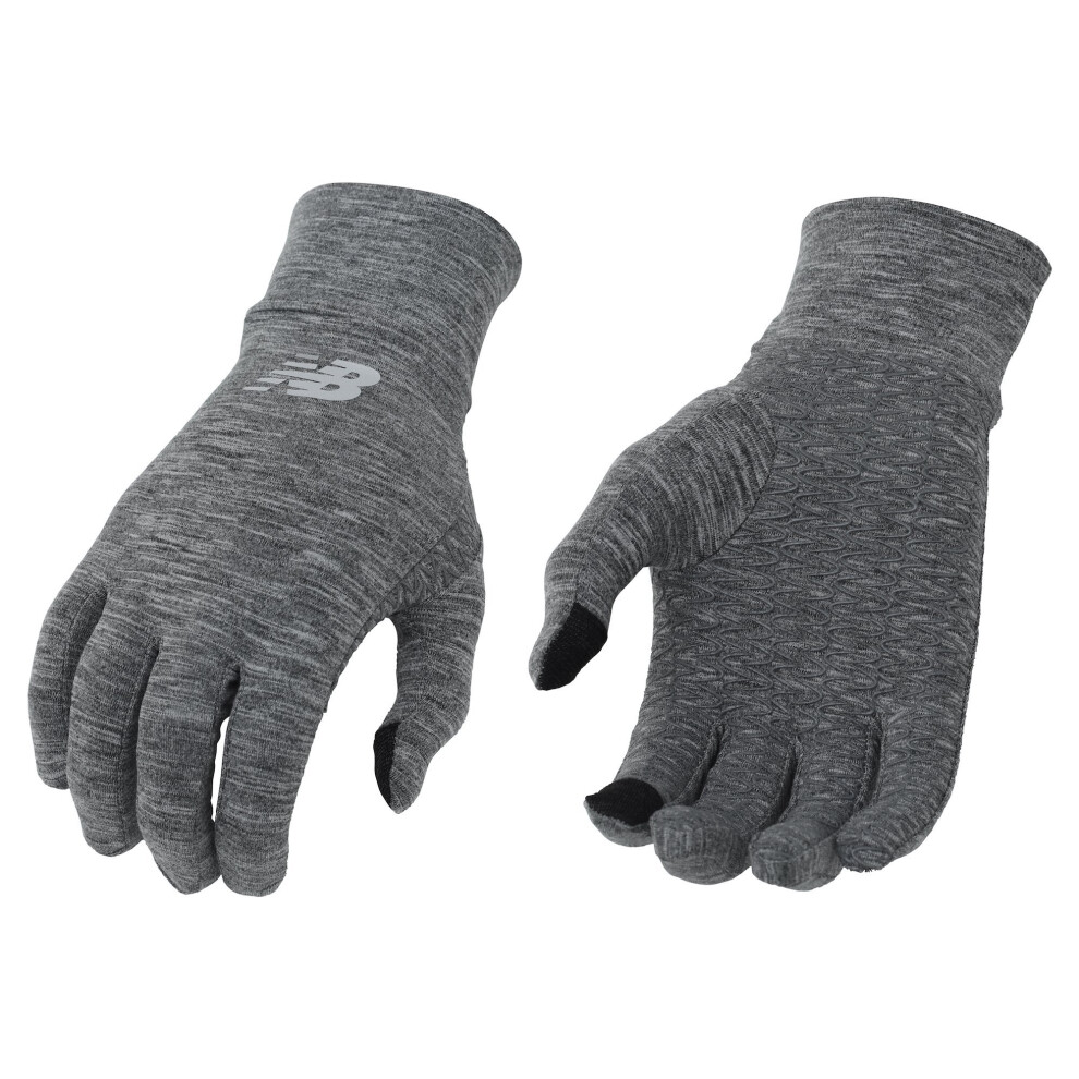 New Balance Lightweight Running Gloves  Cyclone Heather  Small