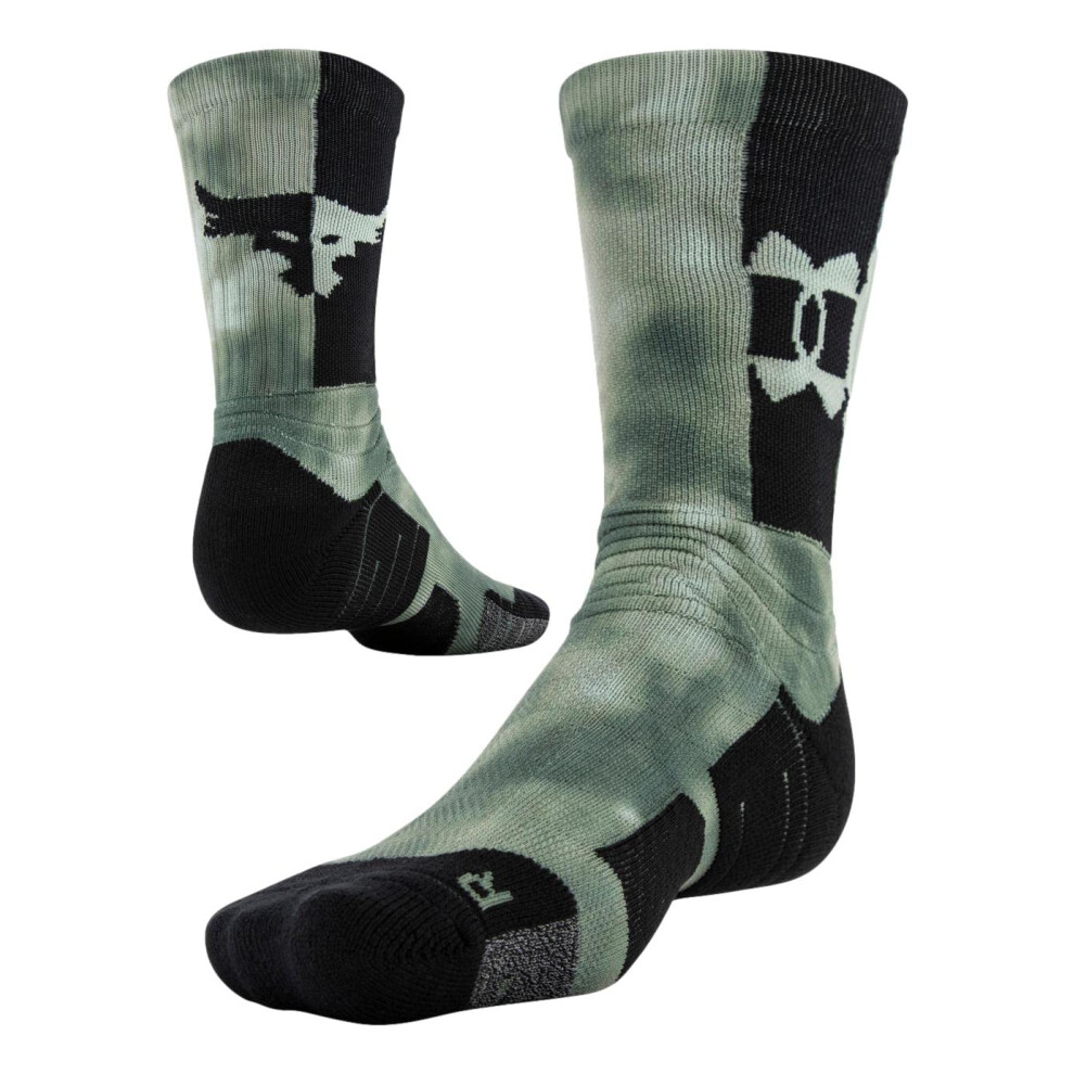 Under Armour Unisex Project Rock Playmaker Crew Socks (as1  alpha  l