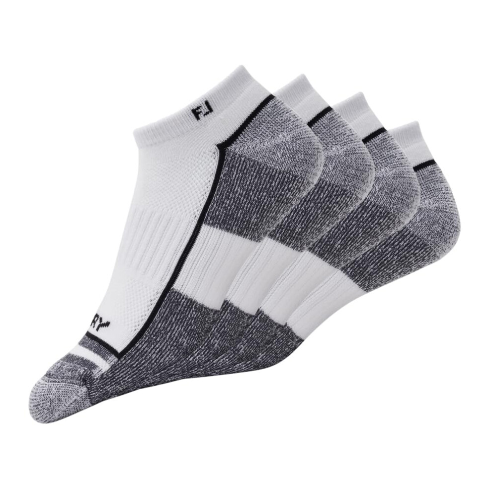 FootJoy Mens 18126d Golf Socks  White  7-12 US