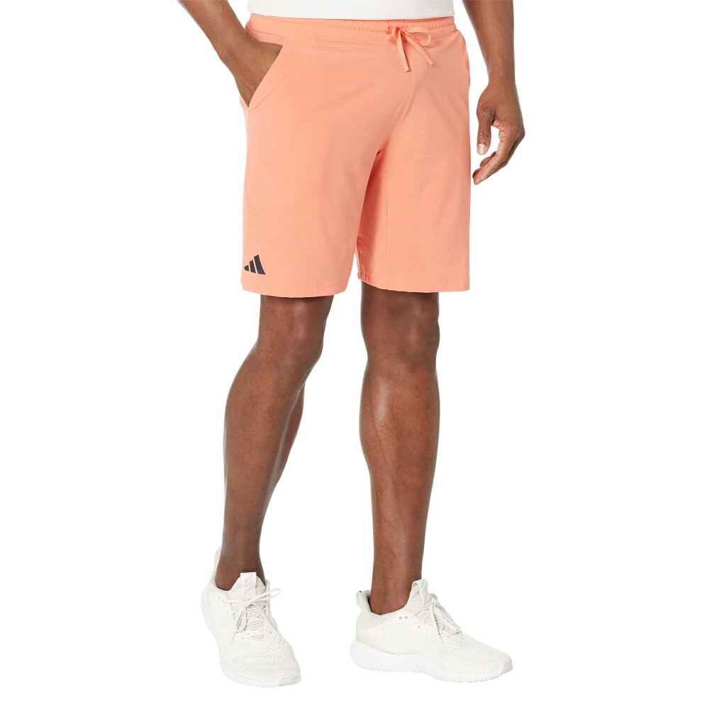 adidas Ergo 9"" Tennis Shorts Semi Coral Fusion XS 9