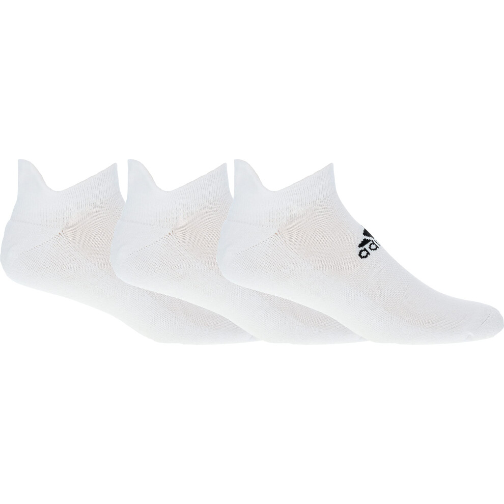 adidas Golf Golf Men's 3-Pack Ankle Sock  White  9-12