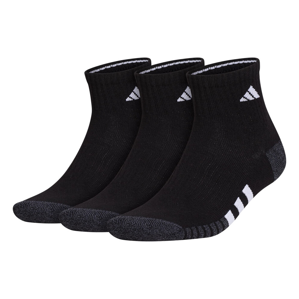 adidas Cushioned Quarter Socks (3-Pair)