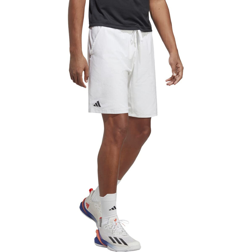 adidas Men's Ergo Tennis Shorts  White  XX-Large7 Inseam