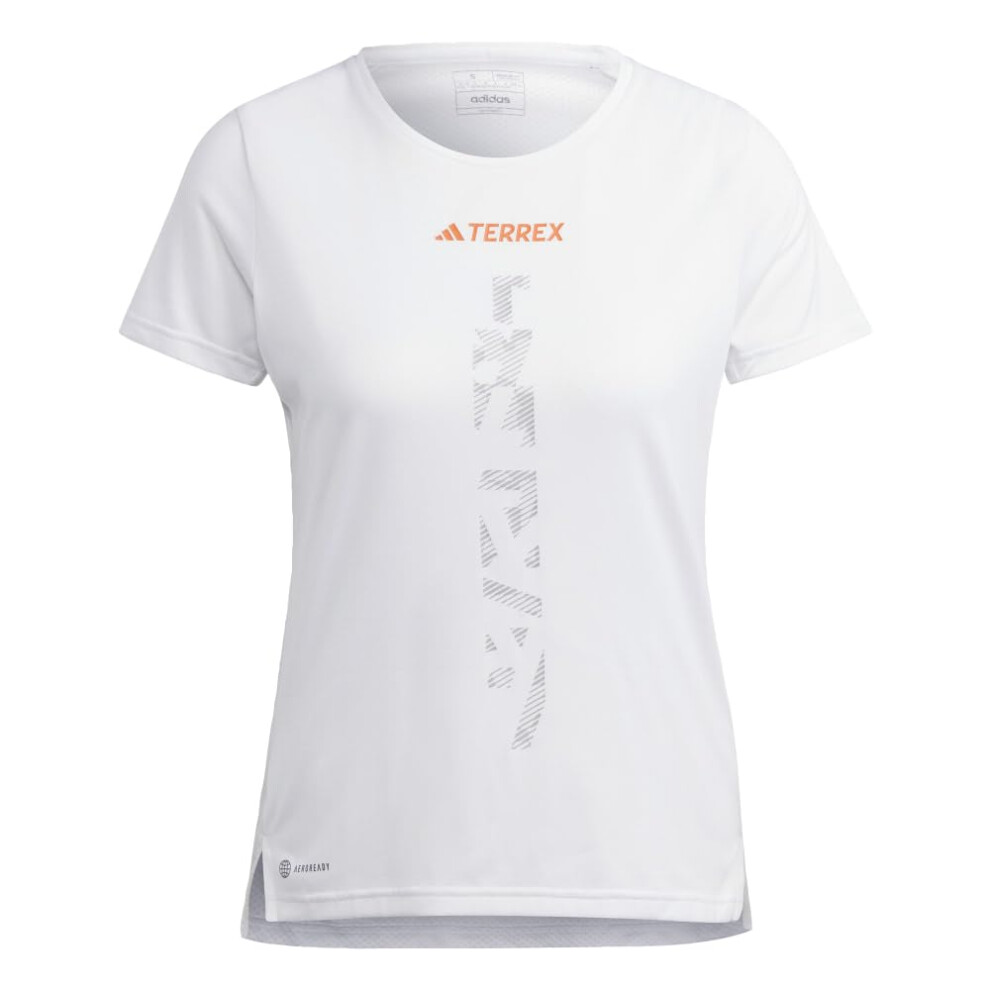 Adidas Terrex Agravic Trail Running Tee White